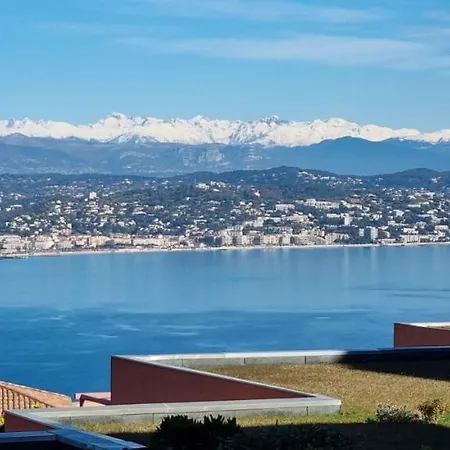 2 Pieces Vue Panoramique Sur Et Baie De Cannes Lejlighed
